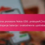 Brzina procesora Nokia G50: pristupačnost, trajanje baterije i svakodnevna upotreba