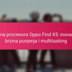Brzina procesora Oppo Find X5: inovacije, brzina punjenja i multitasking