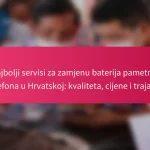 Najbolji servisi za zamjenu baterija pametnih telefona u Hrvatskoj: kvaliteta, cijene i trajanje