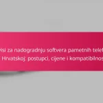 Servisi za nadogradnju softvera pametnih telefona u Hrvatskoj: postupci, cijene i kompatibilnost