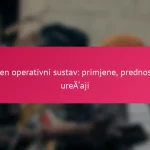 Tizen operativni sustav: primjene, prednosti i uređaji