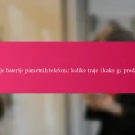 Trajanje baterije pametnih telefona: koliko traje i kako ga produžiti