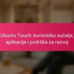 Ubuntu Touch: korisničko sučelje, aplikacije i podrška za razvoj